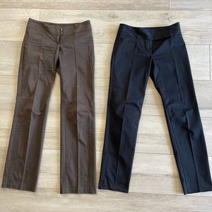 Sisley Long bundle of 2 Pants Women's sz 42 dress pants Trousers